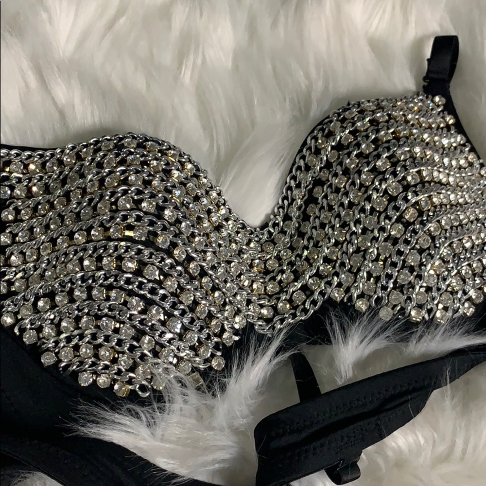 Brand new diamond bra 🖤bustier!